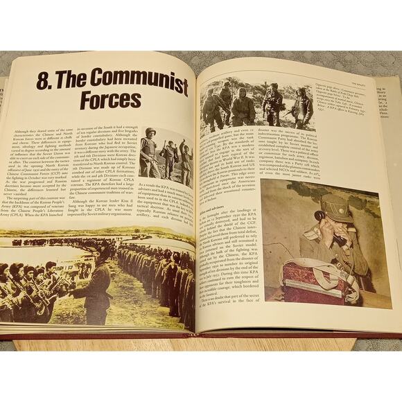 The Korean War History and Tactics Hardcover 1984 David Rees - Picture 7 of 7